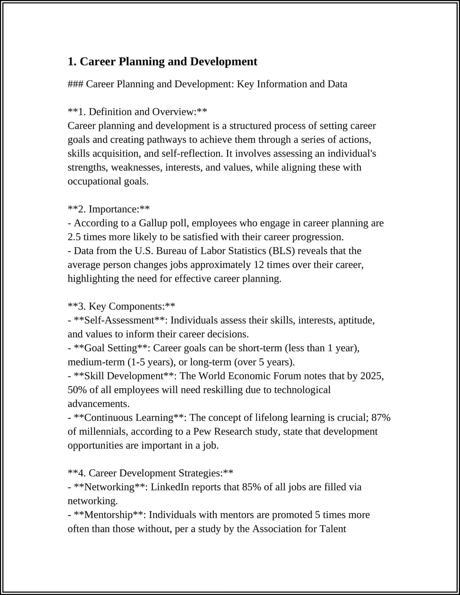 CAREER MANAGEMENT METHODOLOGY 3