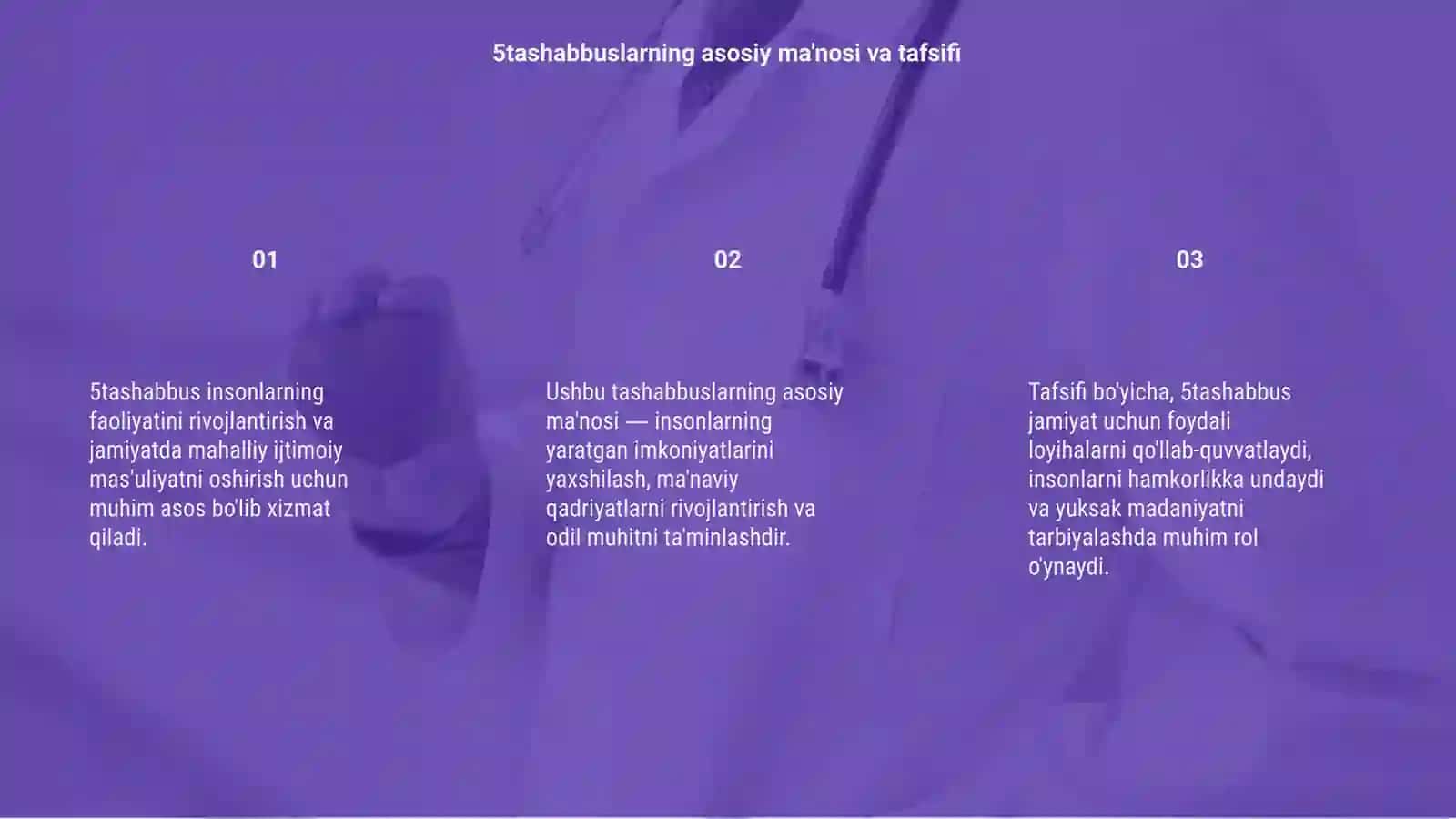 5tashabbus va uni yuksak manaviy madaniyatini taminlashdagi orni 3