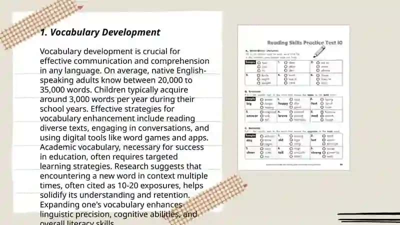 Reading skill 3