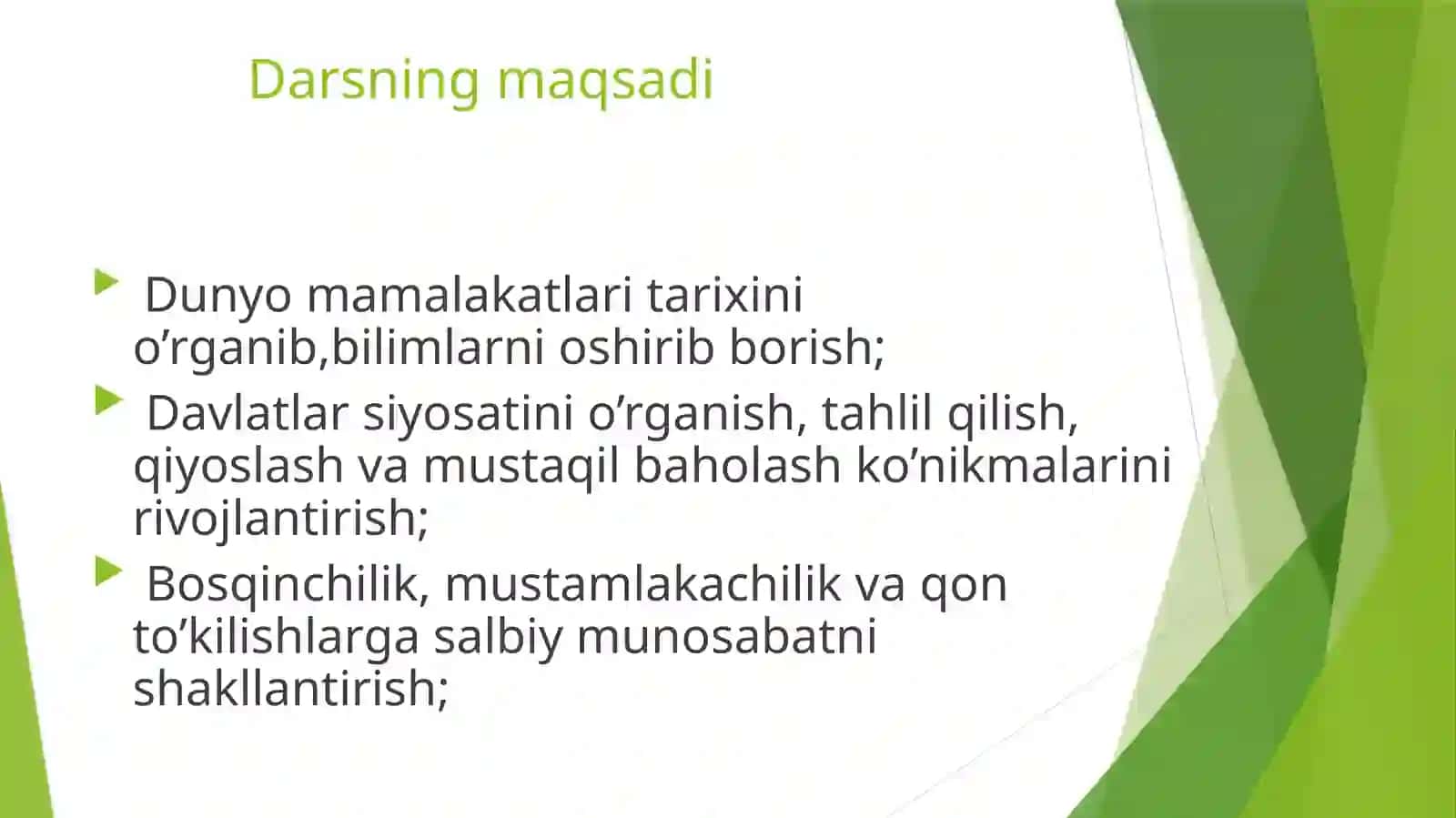 6-sinf Tarix fanidan Ahamoniylar davlati mavzusida ochiq dars taqdimoti 3