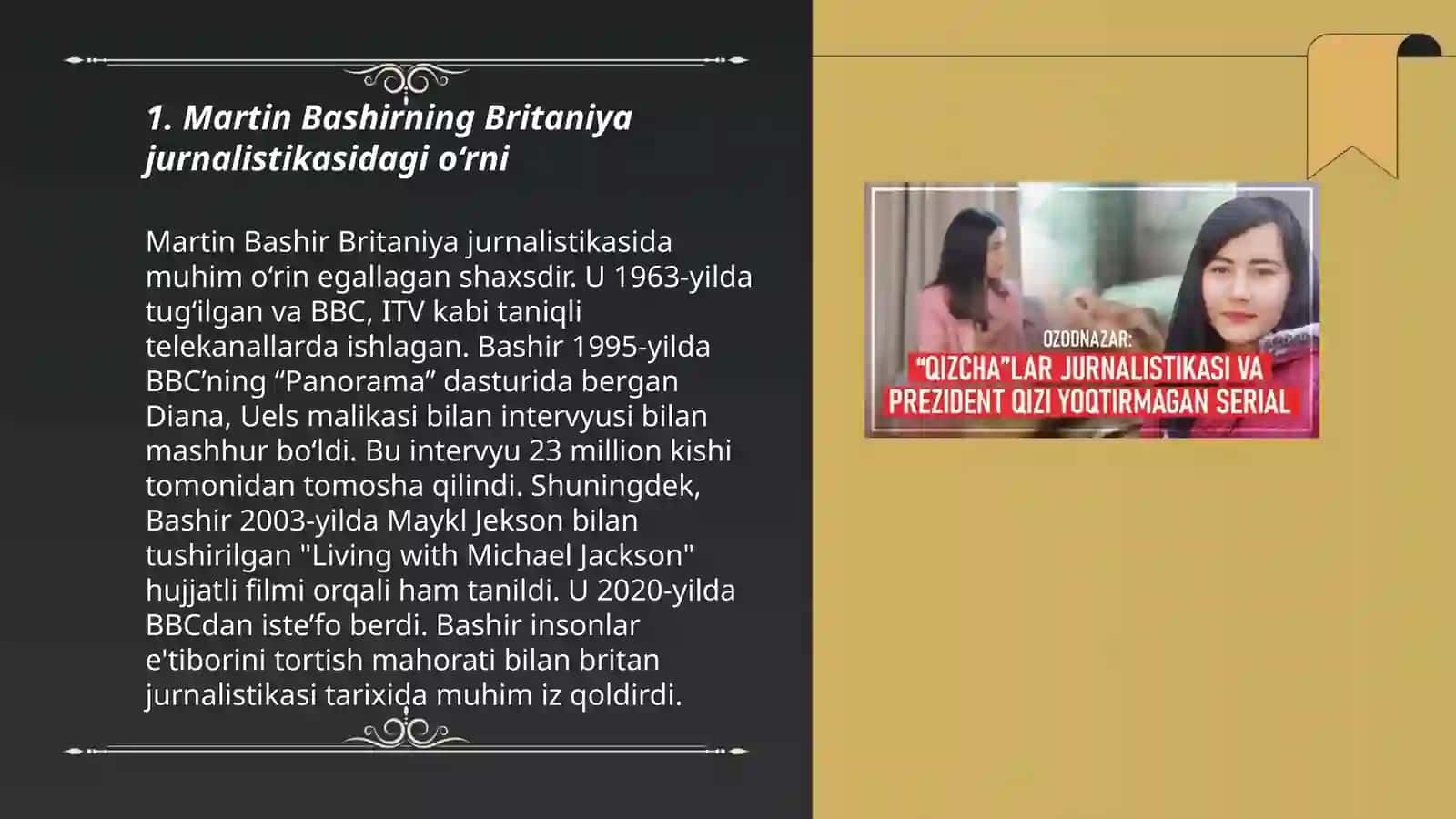 "Xorij nashrlari laboratoriyasi" fanidan tayyorlagan taqdimoti 3
