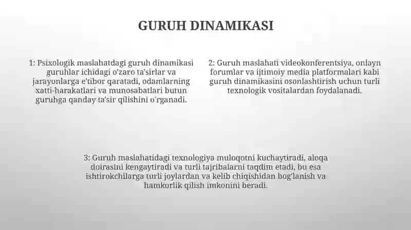 Guruhdagi Psixologik Maslahat Texnologiyasi 3