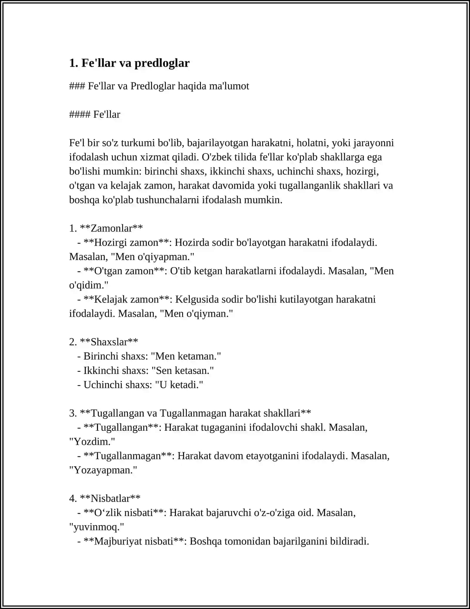 MUSTAQIL ISH Mavzu: VERB AND PREPOSITION.PREPOSITION WITH ADJECTIVES AND NOUNS 3