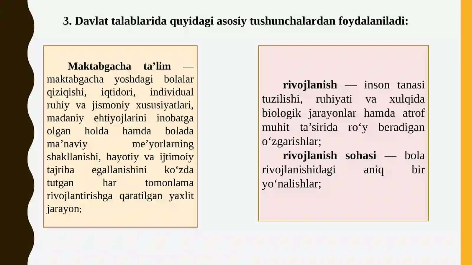 DAVLAT TALABLARI 3