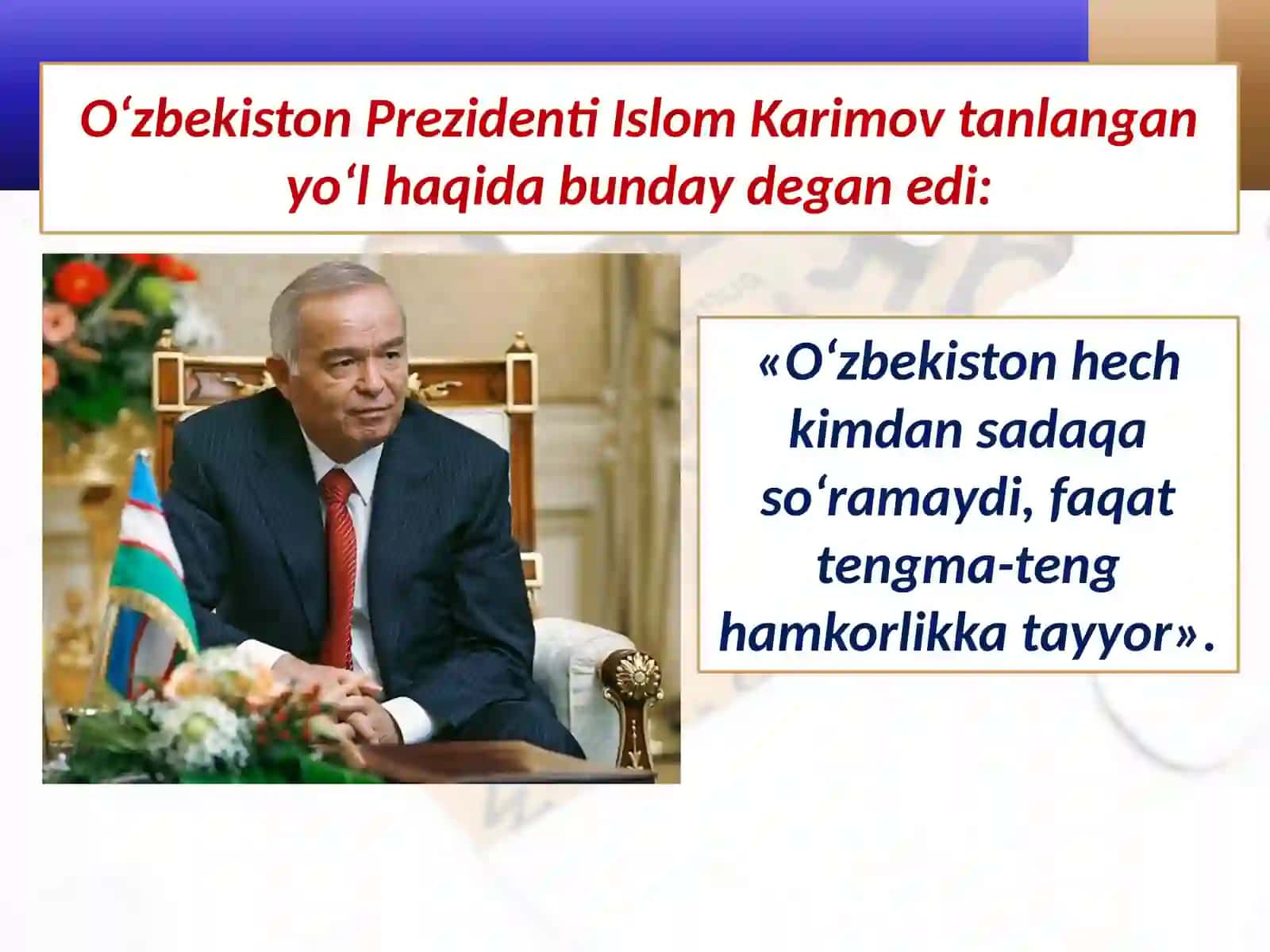 O‘zbekiston  va  jahon 3