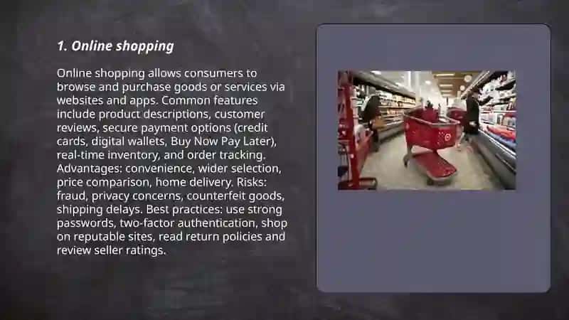 Online shopping 3