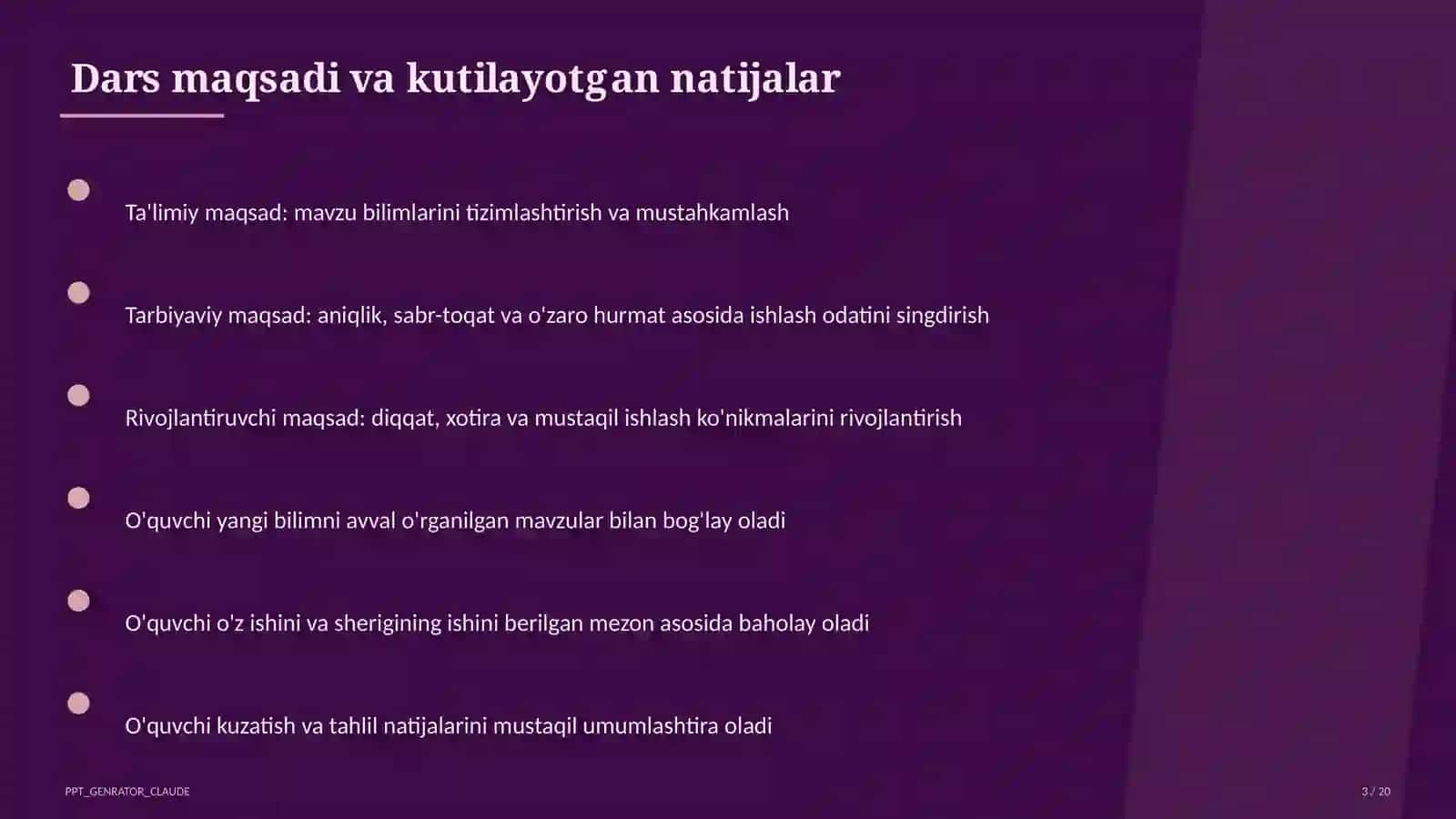 Dolzarb mavzular — maktab va o'qituvchilar (2026) 3