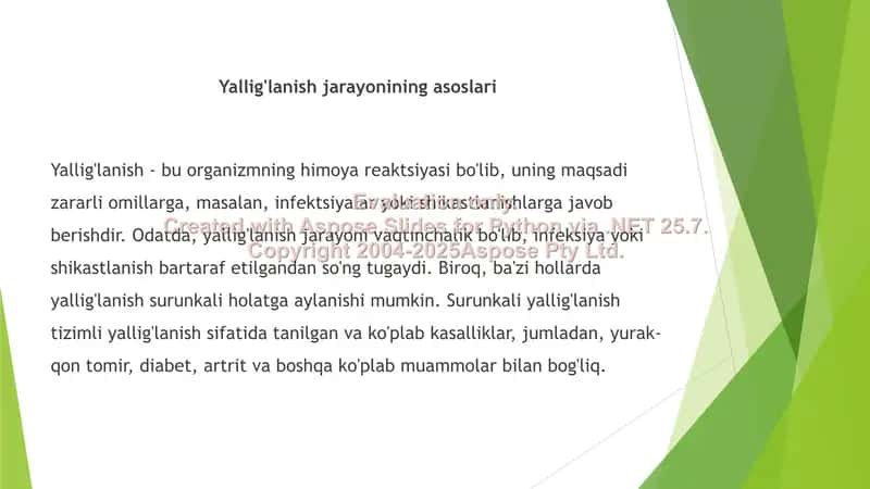 Surunkali yallig’lanish 3
