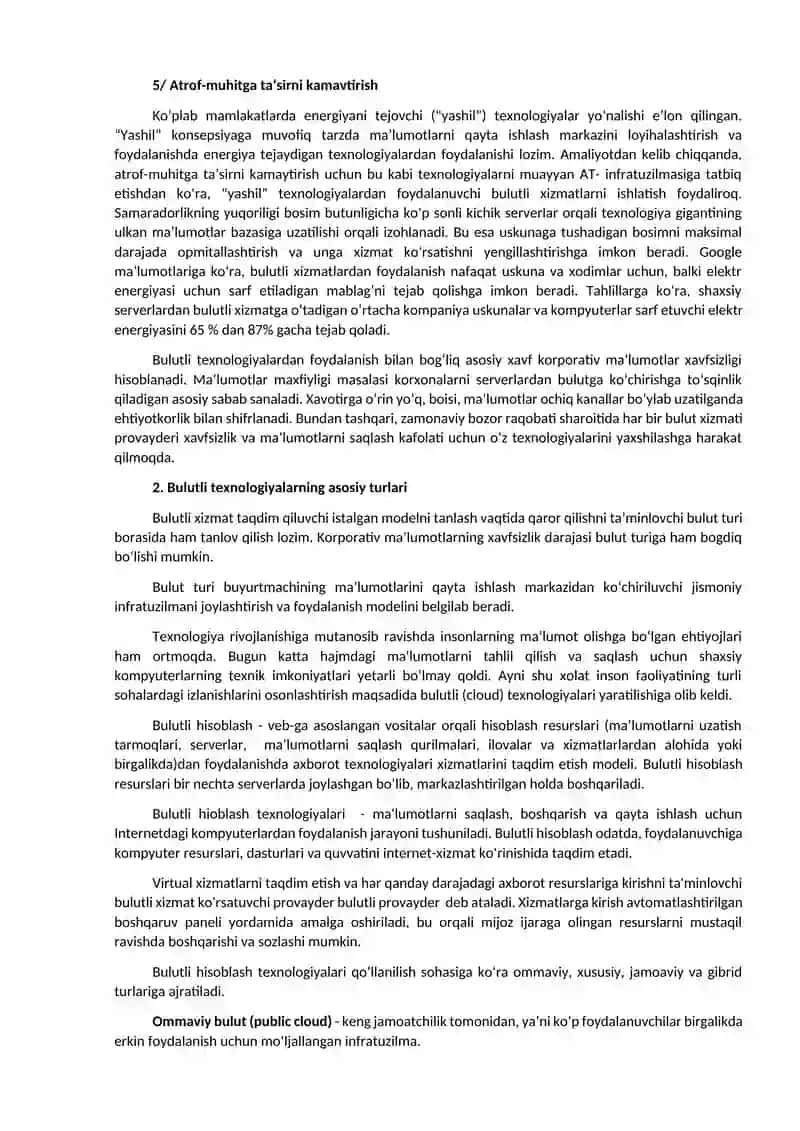 Bulutli texnologiyalar 3
