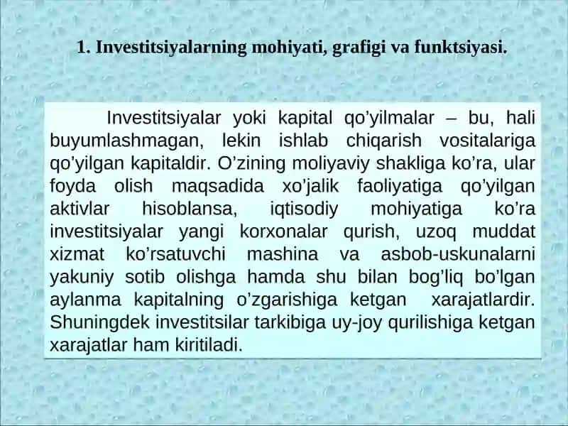 Investitsiya 3