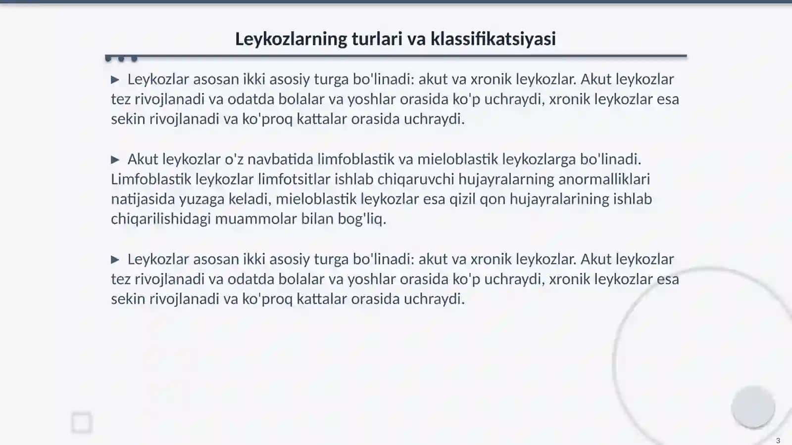Leykozlar 3