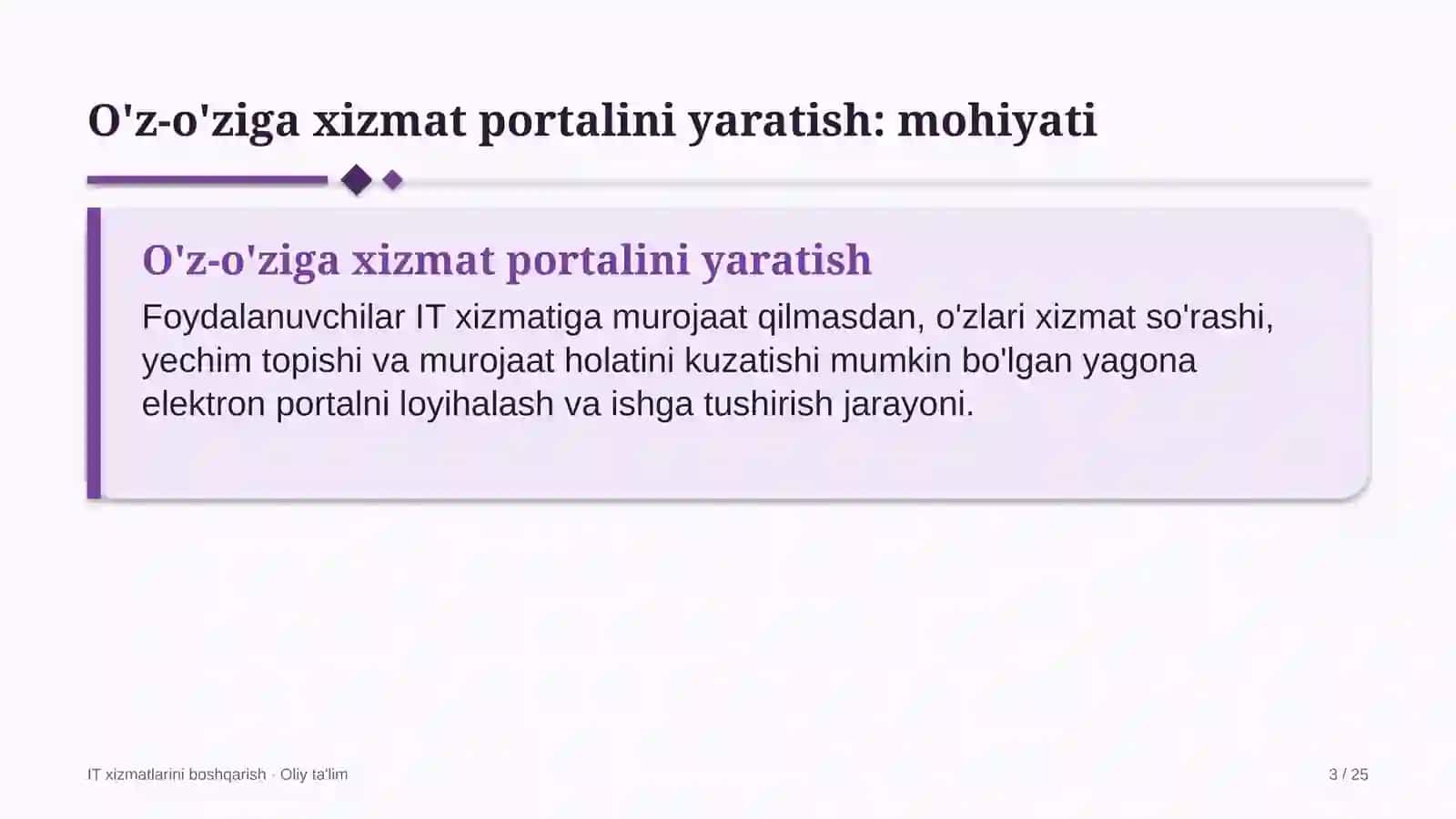 sud ekspertizasi muassasalarida foydalanuvchilar uchun o'z o'ziga xizmat portalini yaratish 3610 3
