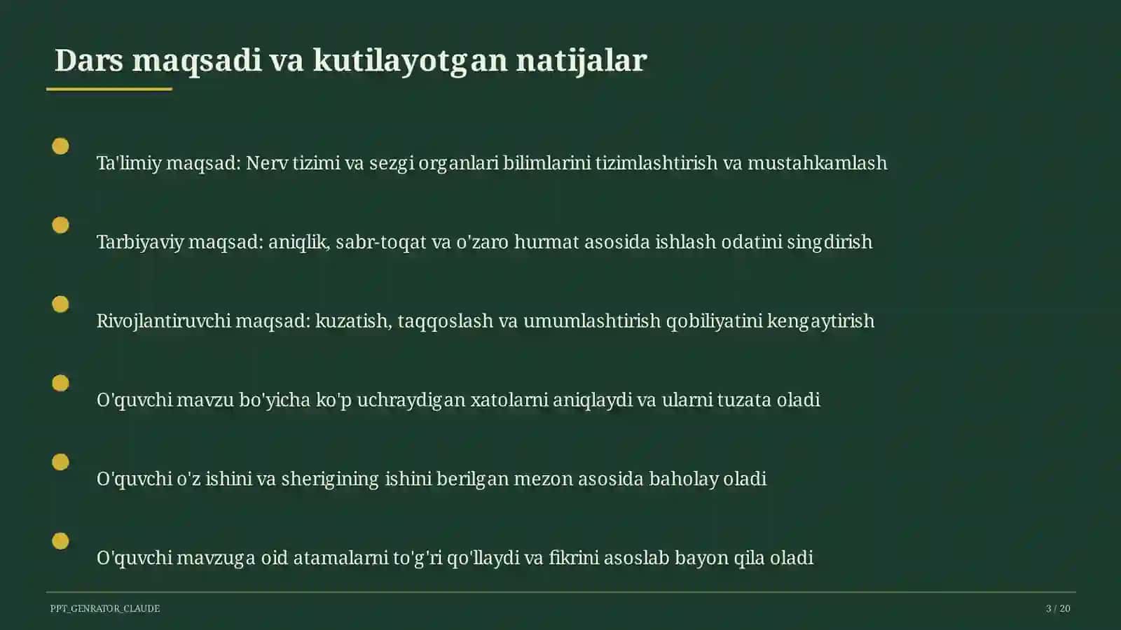 Nerv tizimi va sezgi organlari (8-sinf) 3