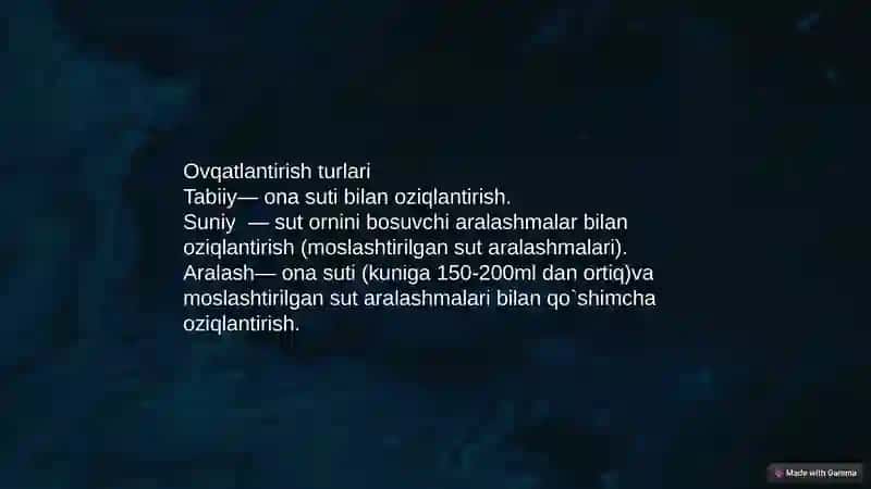 Ko'krak bilan ovqatlantirishni zamonaviy tamoyillari 3