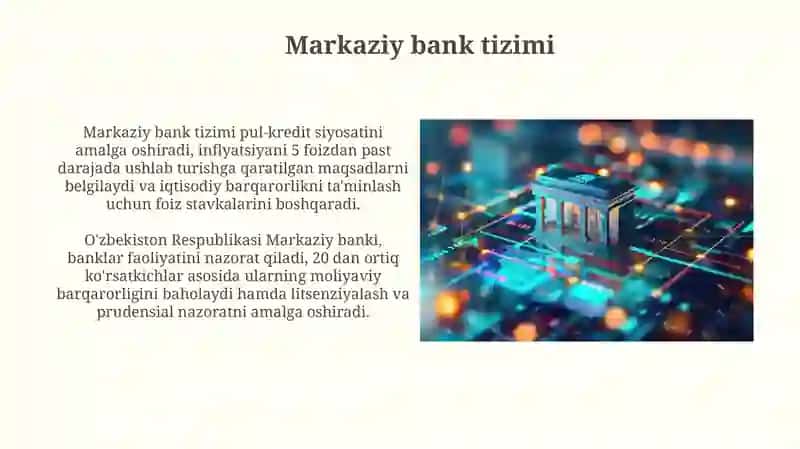 Central banking system 3
