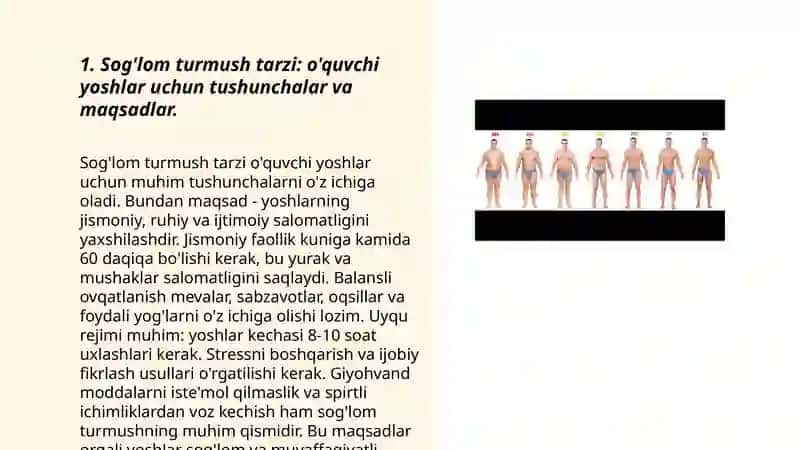 O'quvchi yoshlar o'rtasida sog'lom turmush tarzini shakllantirish - ijtimoyi pedagogik muammo sifatida. 3