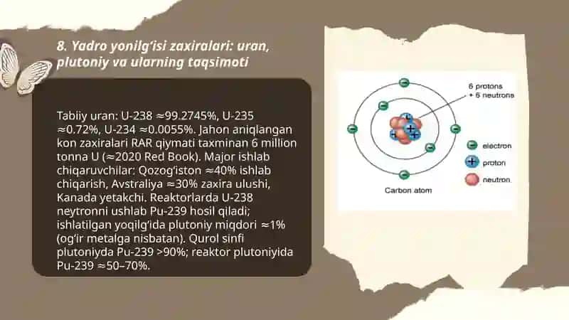 Atom energetikasi uning insoniyatga foydali va zararli oqibatlari 3
