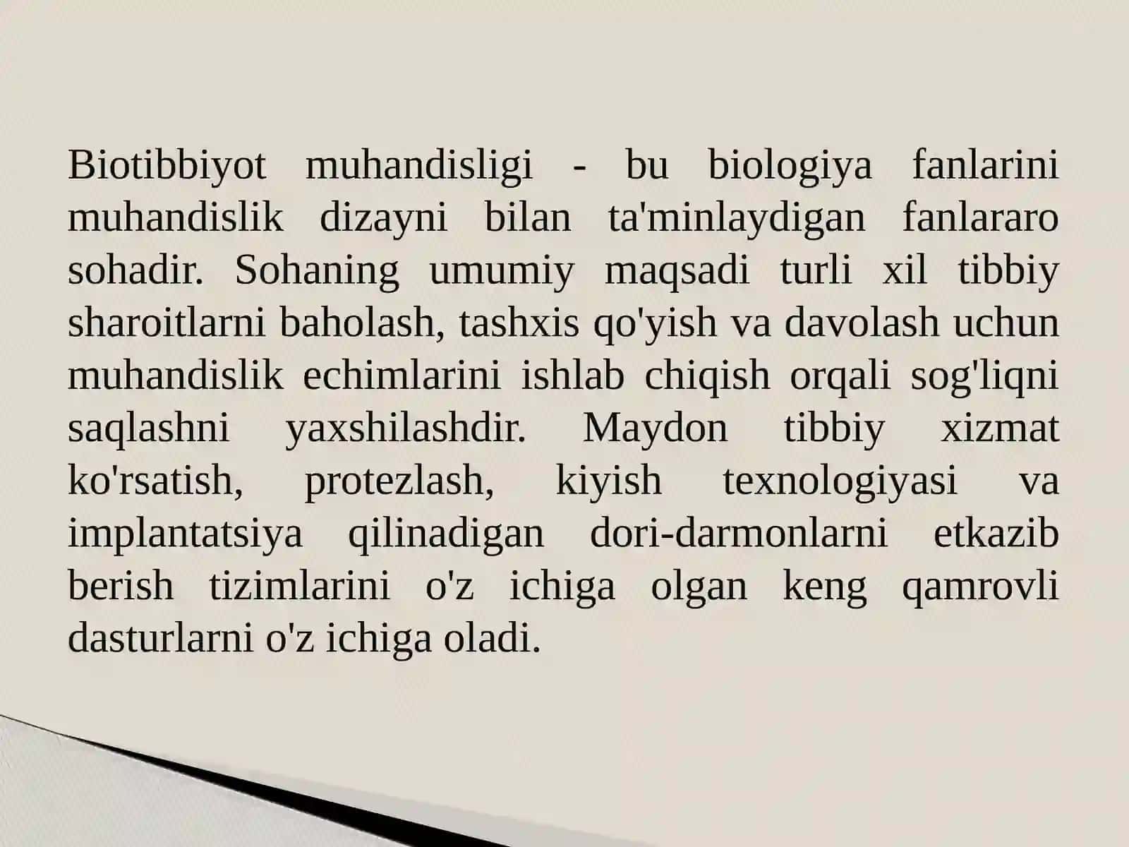 Rossiyadabiotibbiyot muhandisligi yo’nalishi 3