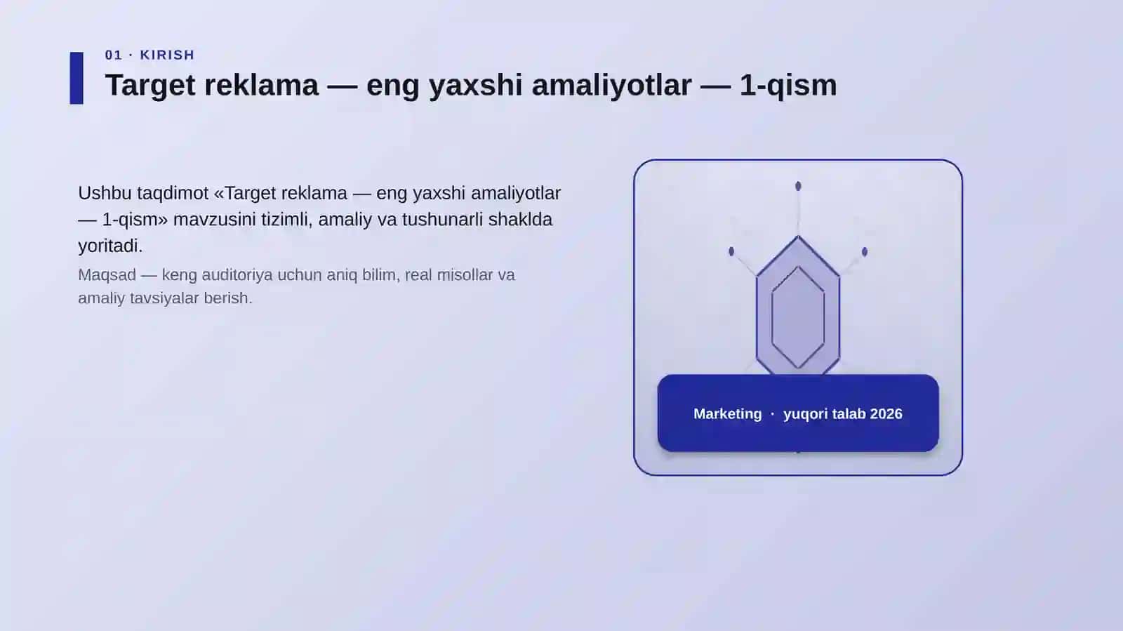 Target reklama — eng yaxshi amaliyotlar — 1-qism 3