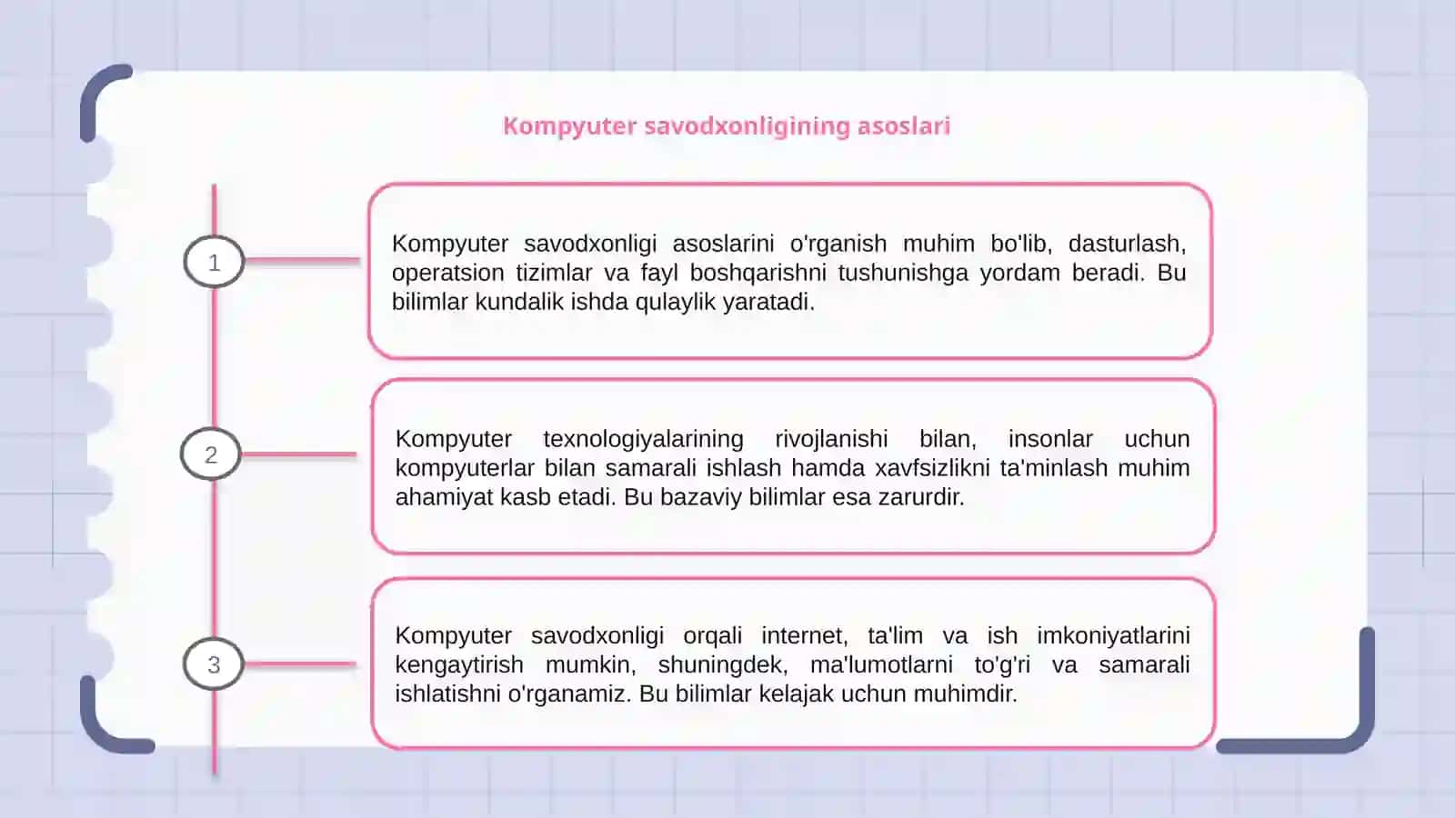 Kompyuter savodxonligi 3