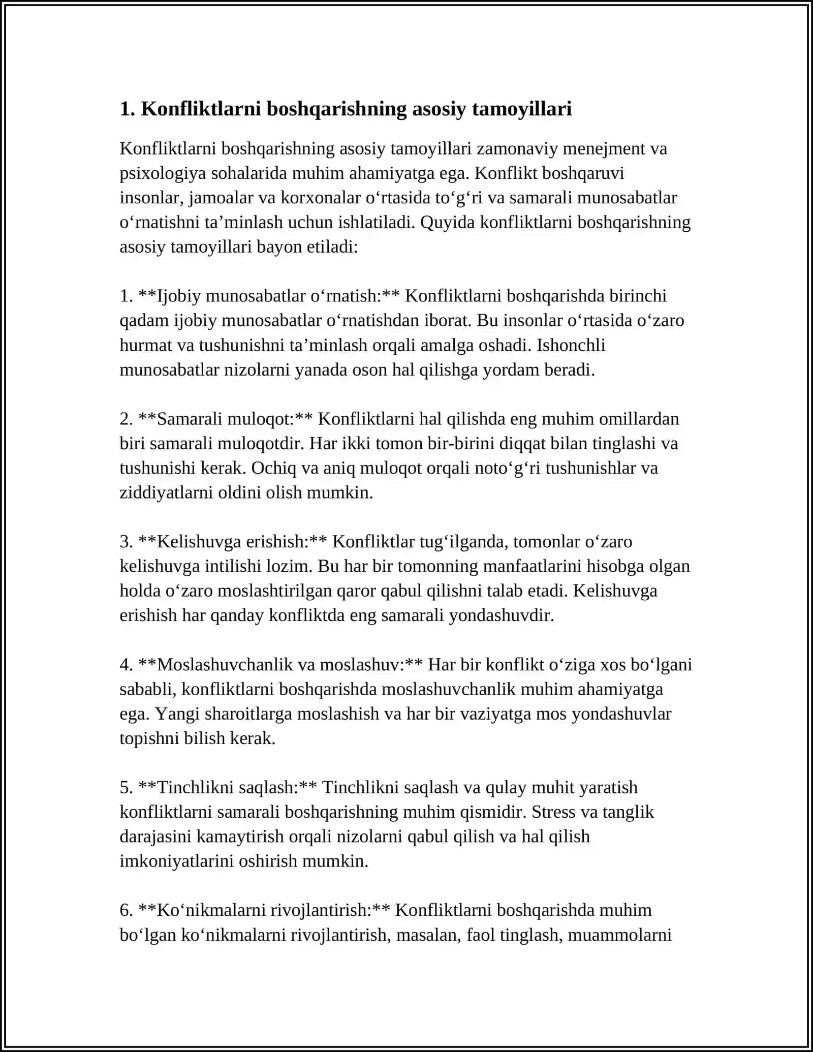 KONFLIKTLARNI BOSHQARISH VA LOYIHA JAMOASIDA MOTIVATSIYANI OSHIRISH USULLARI 3