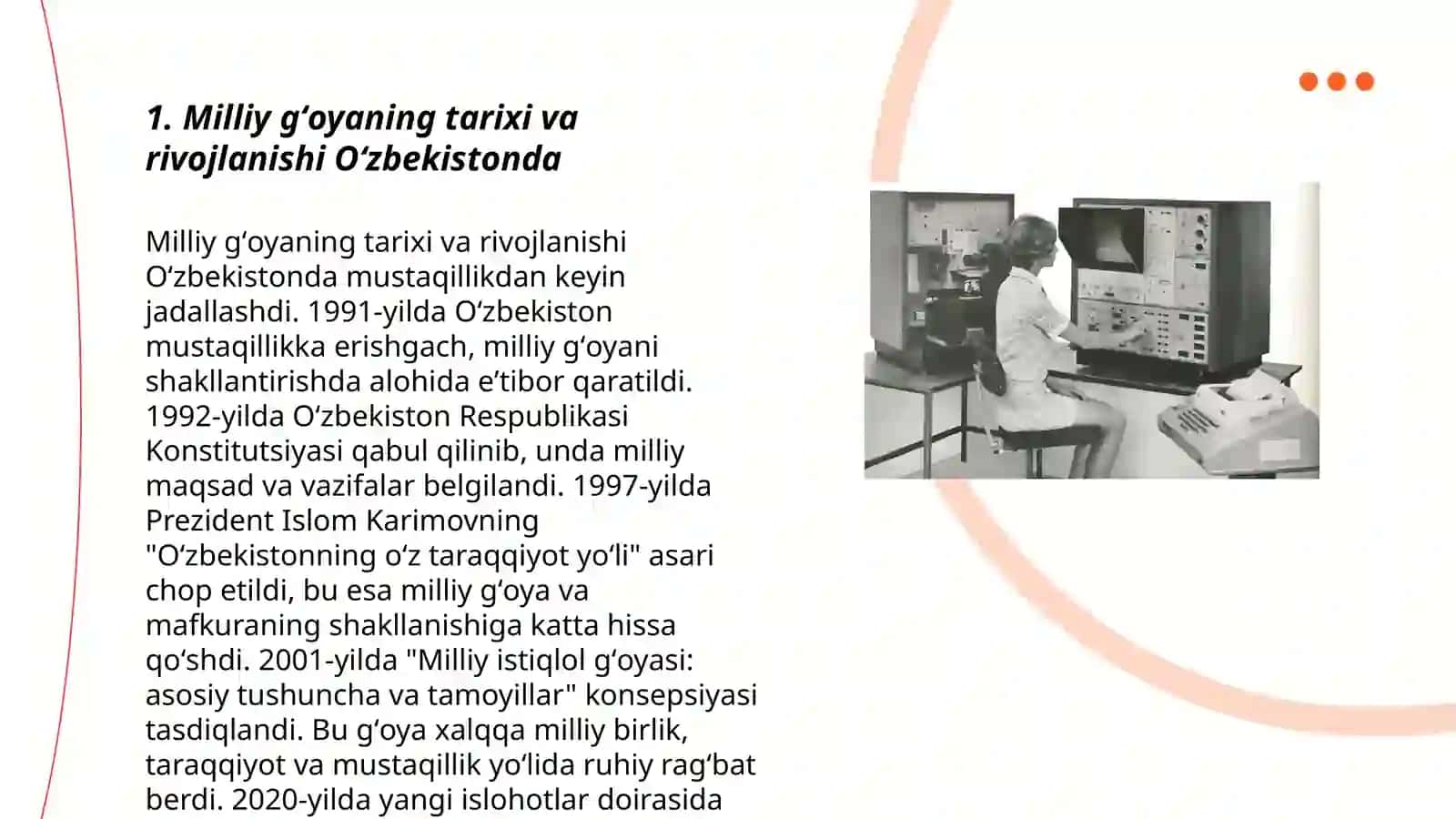 O'zbekistonda milliy g'oyani ishlab chiqish jarayoni haqida 3
