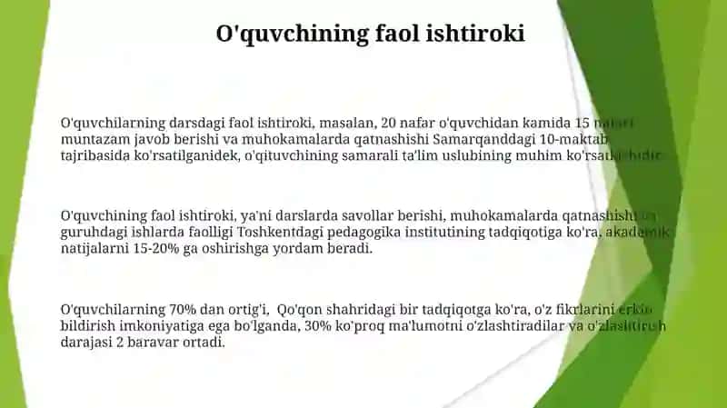 Oʻqituvchi va oʻquvchilar oʻrtasidagi munosabatlar qanday boʻlishi kerak 3