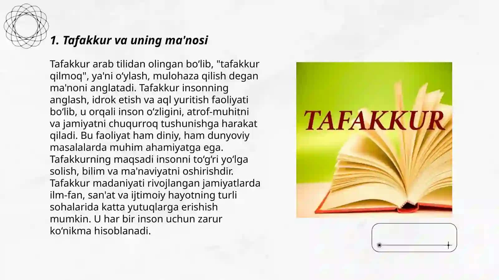 Tafakkur 3