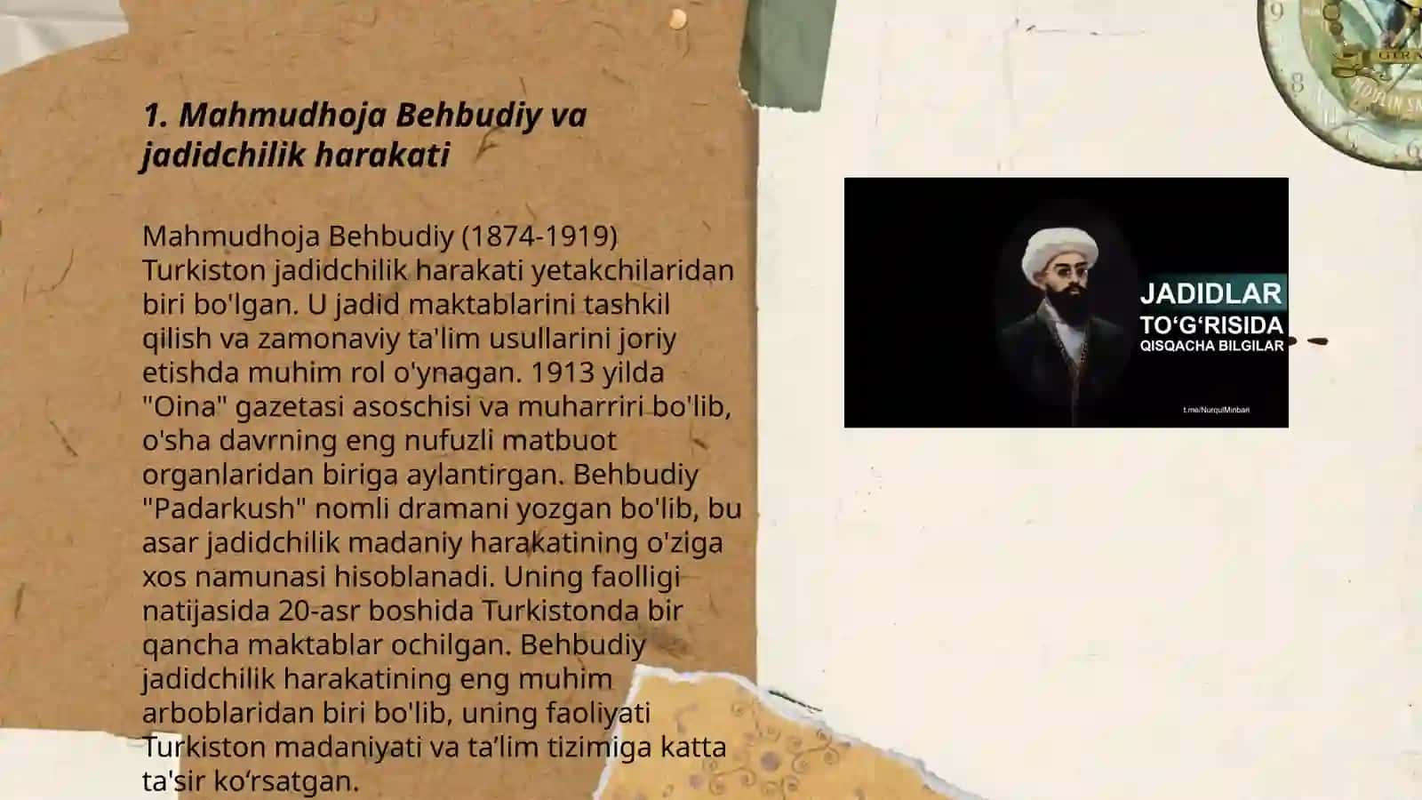 Behbudiy haqida 3