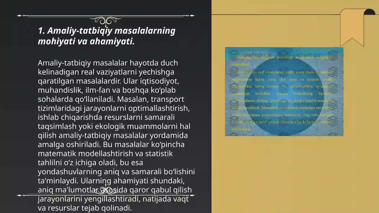 Matematika oʻqitishda amaliy-tatbiqiy masalalardan foydalanish 3