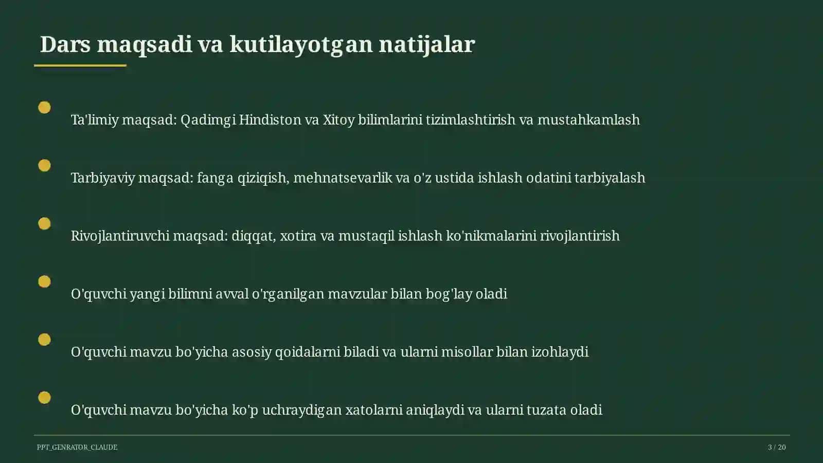 Qadimgi Hindiston va Xitoy (6-sinf) 3