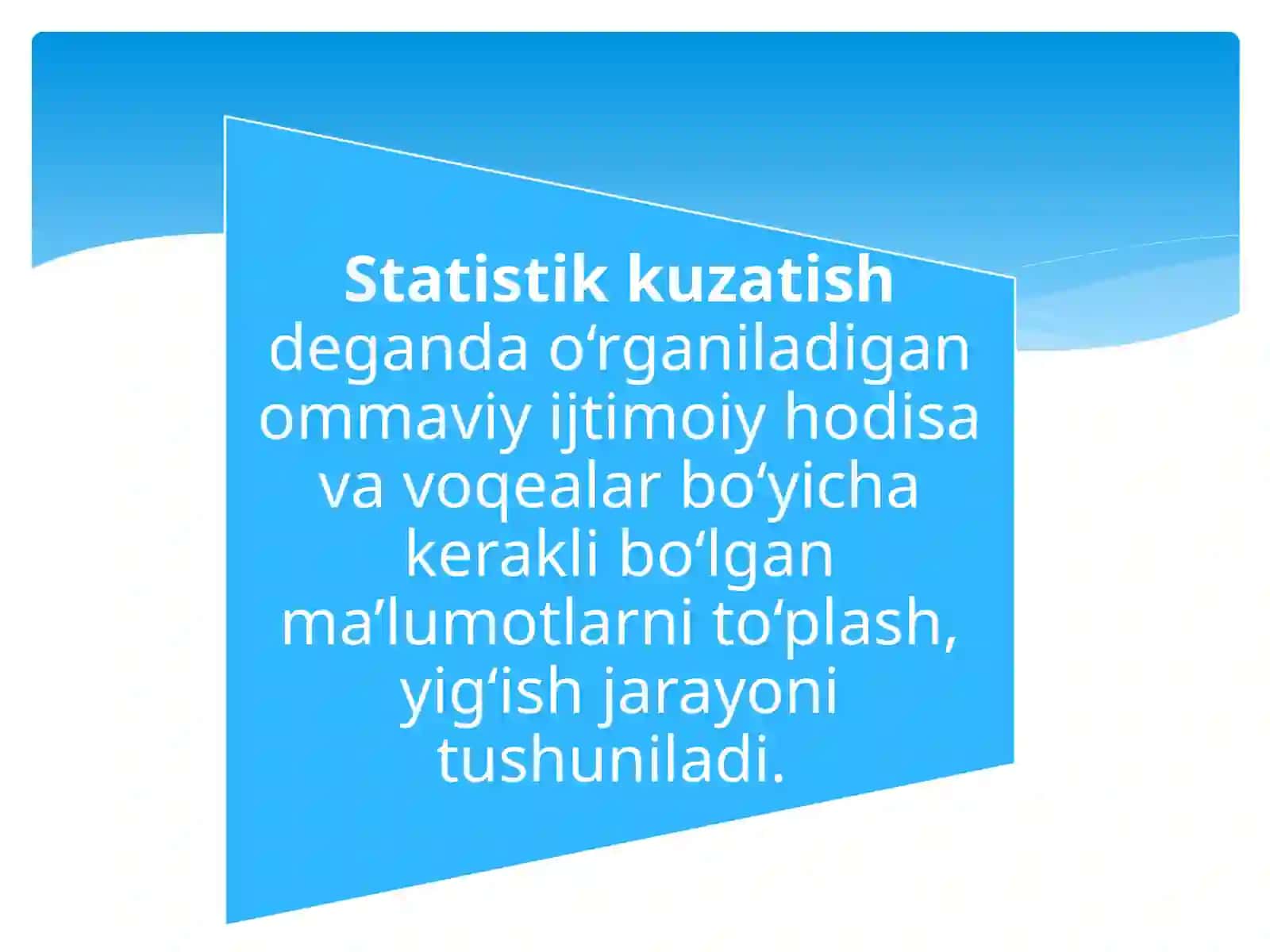 Statistik guruxlash haqida tushuncha va uning usullari 3