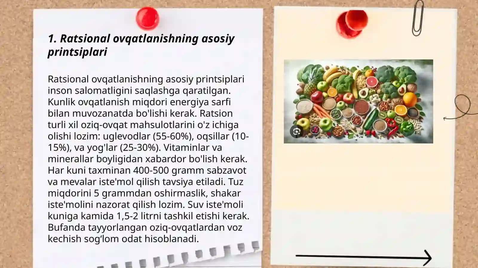 Ratsional ovqatlanishning valeologik ahamiyati 3