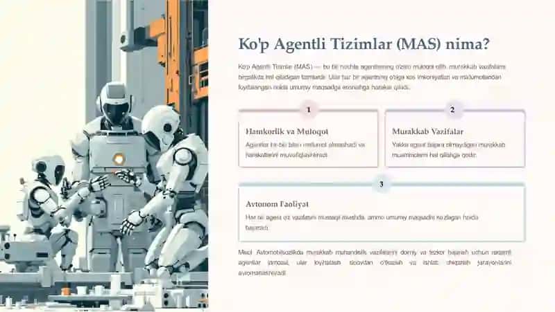 AgentlarvaKo'pAgentliTizimlar(Multi-Agent Systems) 3