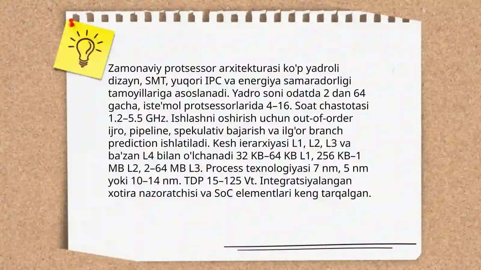 Zamonaviy shaxsiy kompyuter texnologiyalari 3