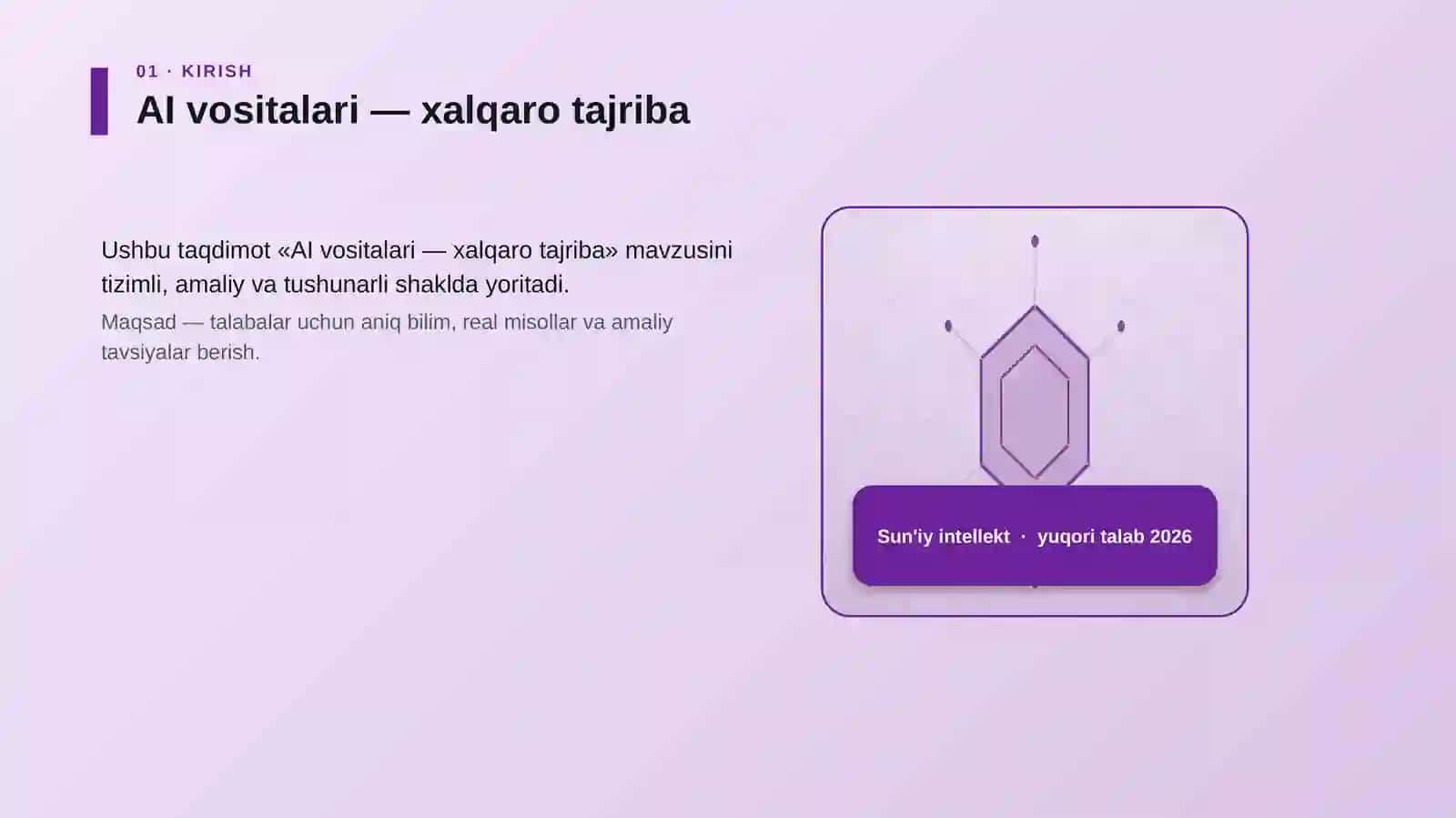 AI vositalari — xalqaro tajriba 3