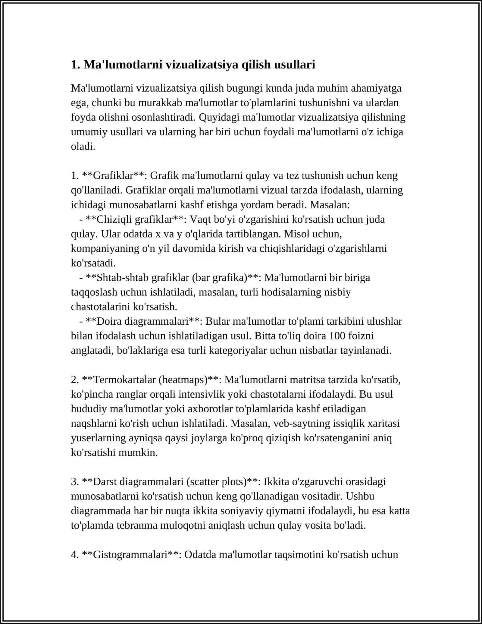 KO'P O'LCHOVLI MA'LUMOTLARNING VIZUALIZATSIYASI, XARITA ANIMATSIYASI 3