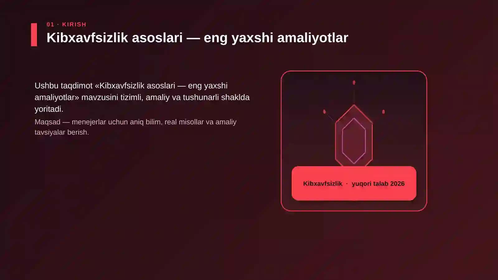 Kibxavfsizlik asoslari 3