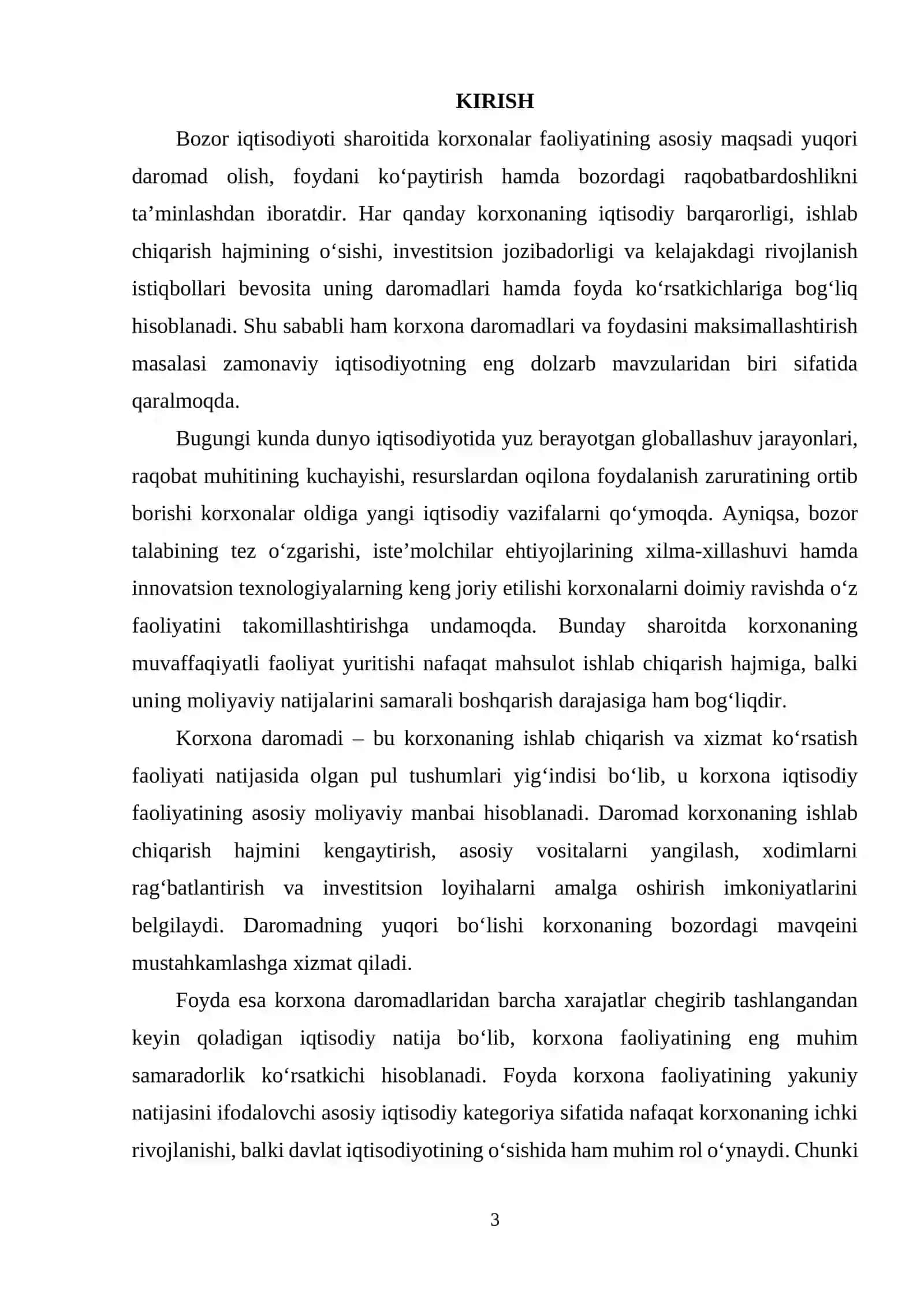 KOROXONA DAROMADLARI VA FOYDASINI MAKSIMALLASHTIRISH 3