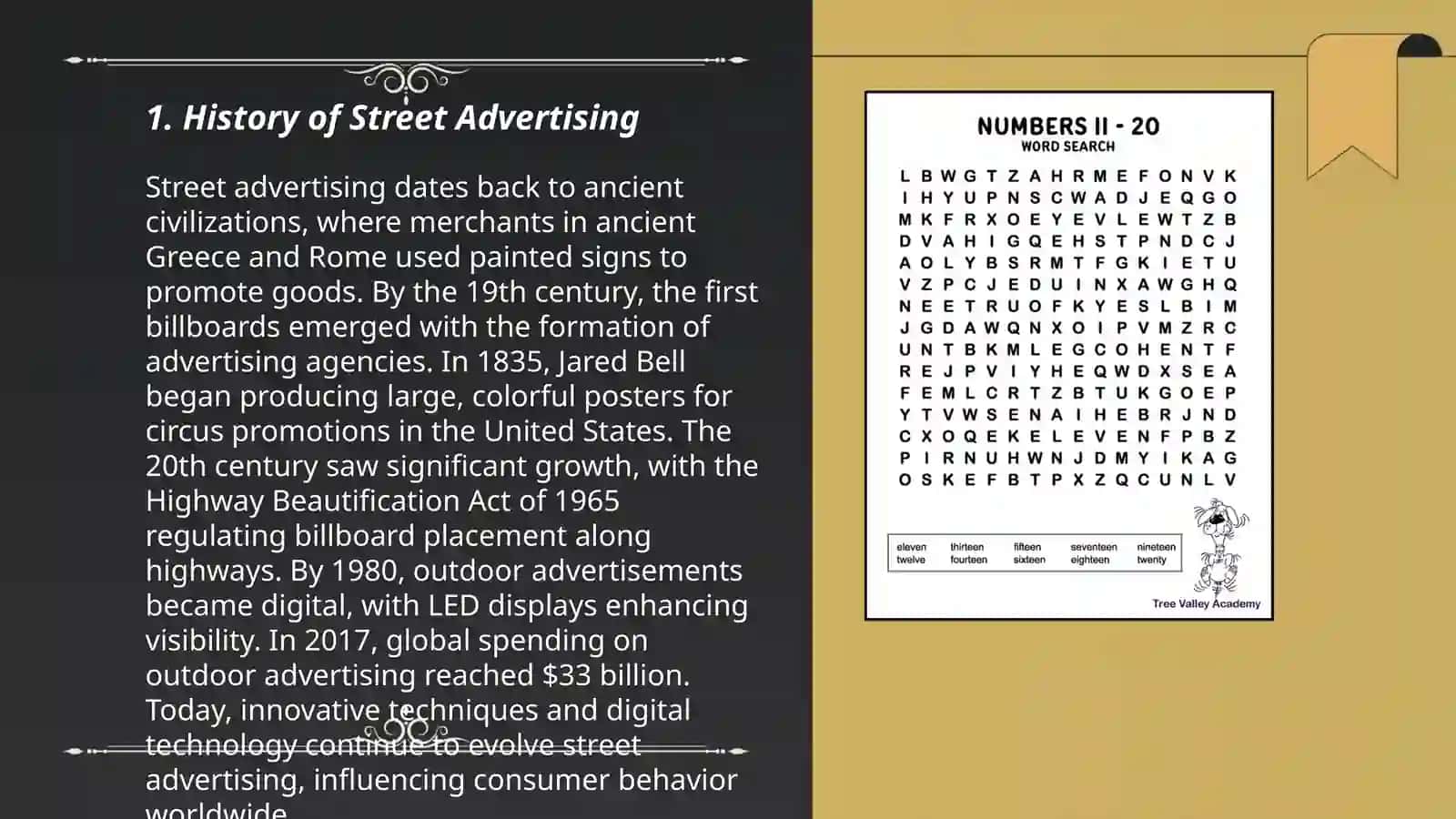 HISTORY OF STREET ADVERTISING 3