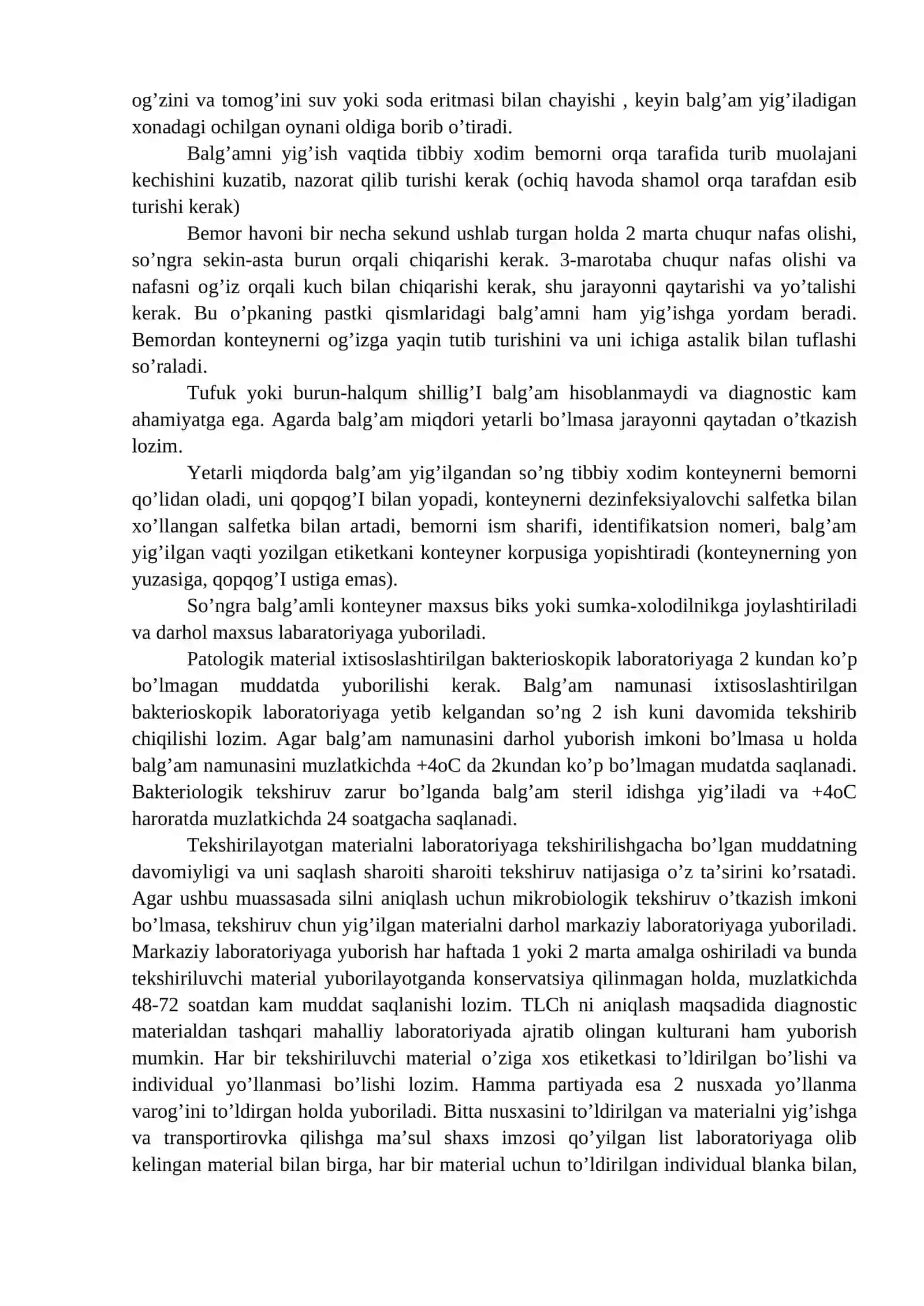 Tuberkulyoz diagnostikasi 3