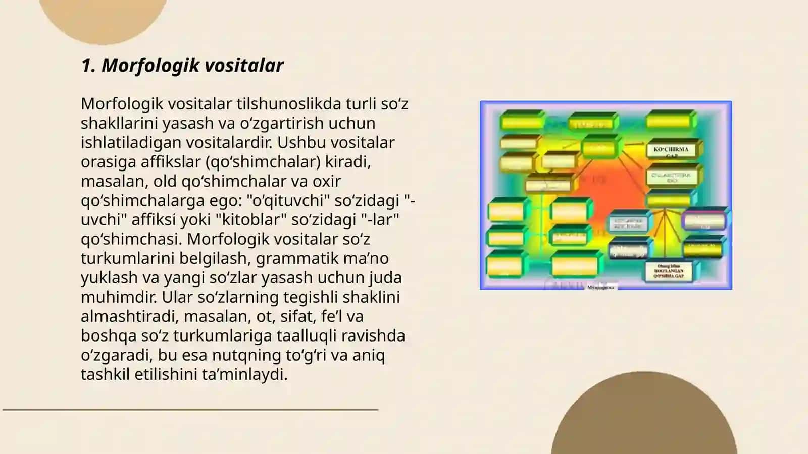 Morfologik vositalar 3