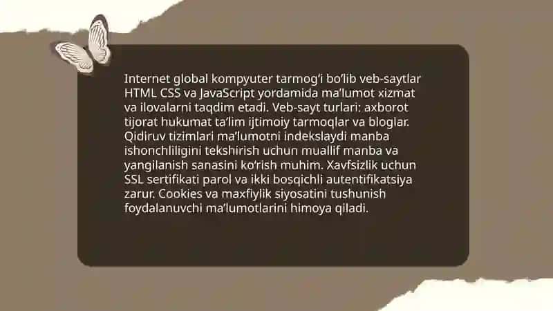 Zamonaviy axborot manbalari 3