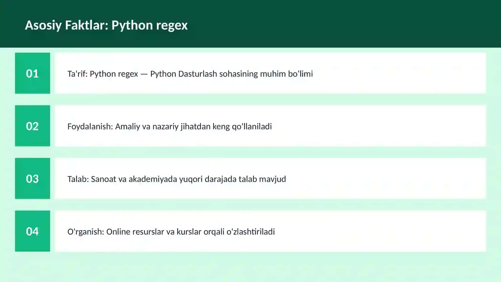 Python regex 3