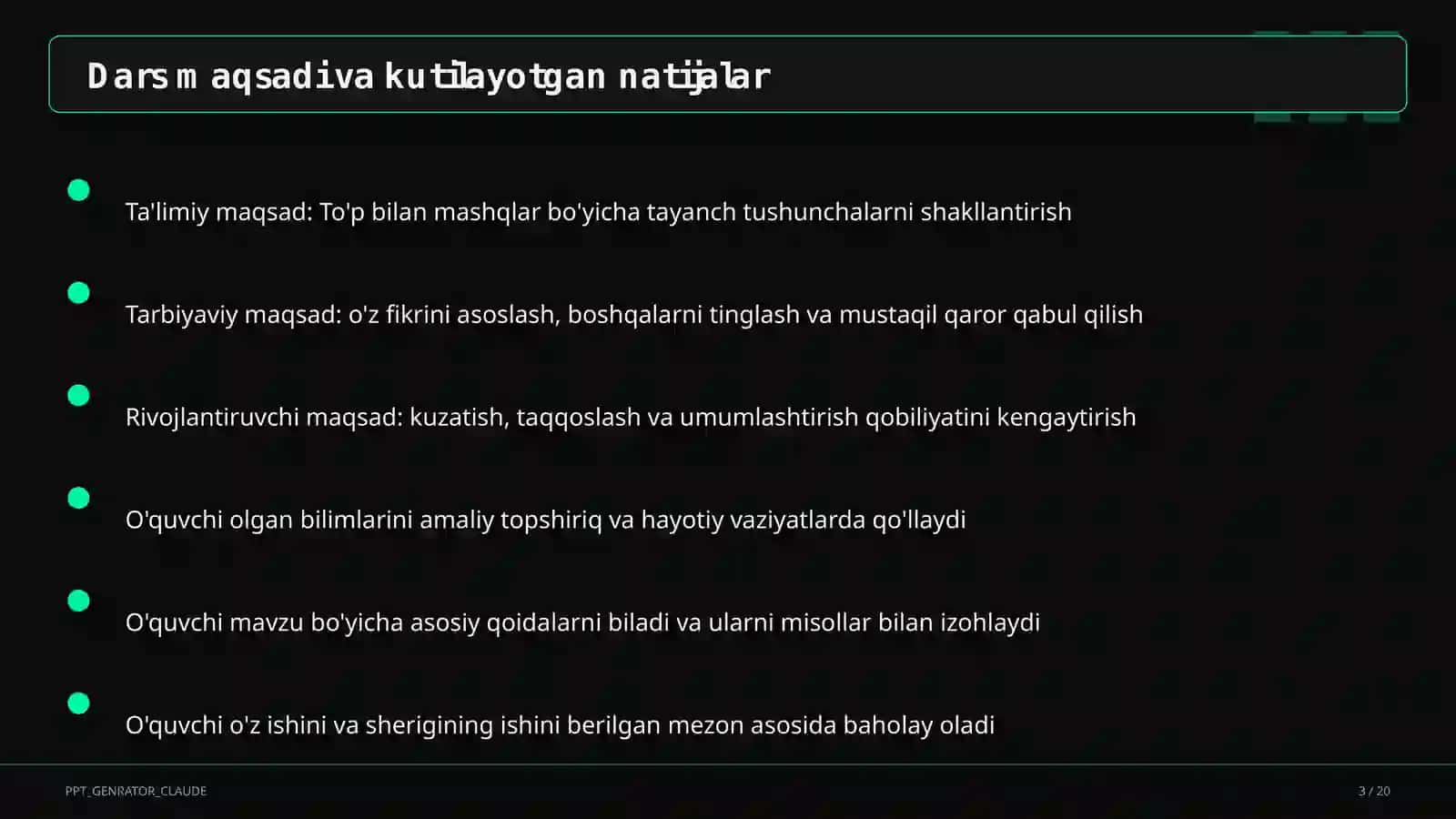 To'p bilan mashqlar (2-sinf) 3