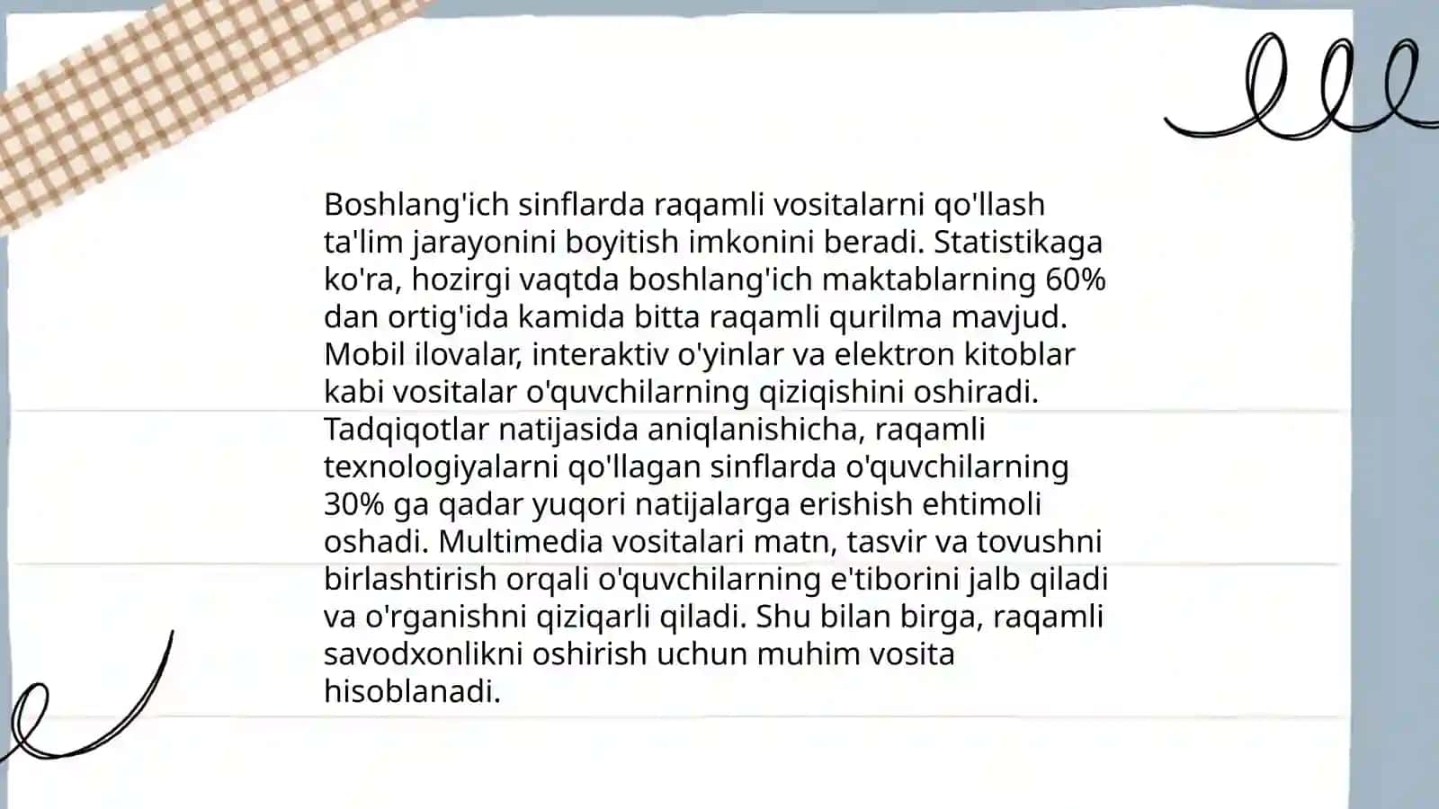 Boshlangʻich sinflarda innovatsion texnologiyalarni qoʻllashda xalqaro tajribalar 3