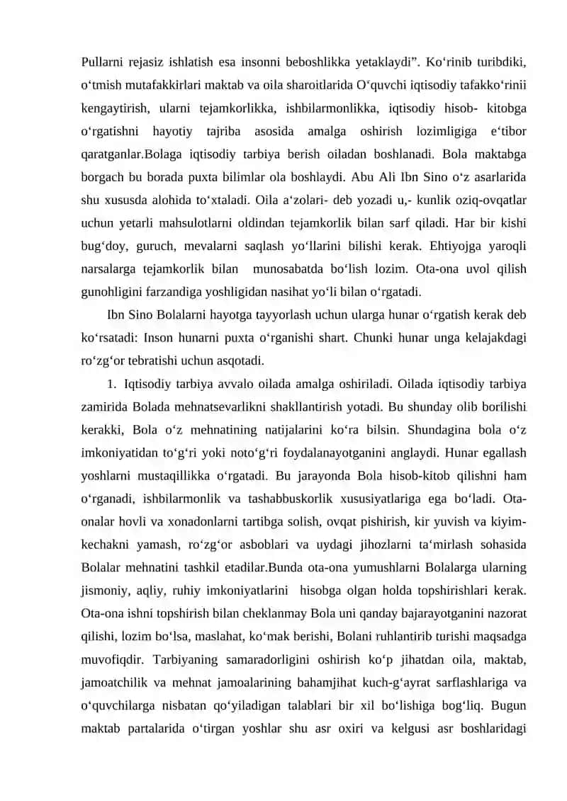 Iqtisod va mehnat tarbiyasi 3