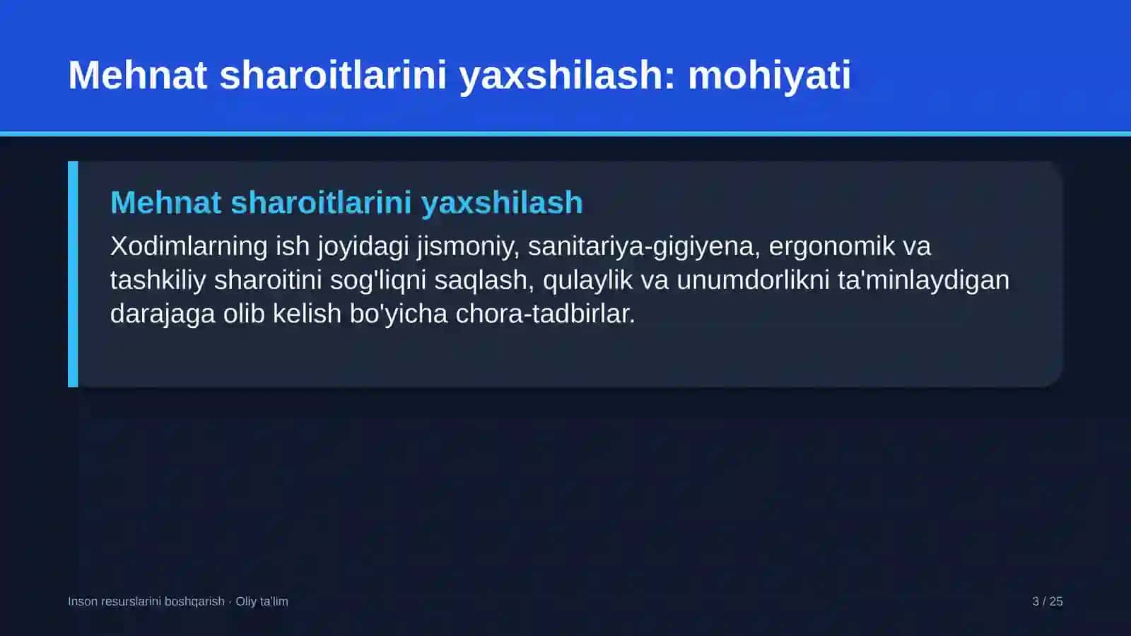dorivor o'simliklar yetishtirishda mehnat sharoitlarini yaxshilash 8681 3
