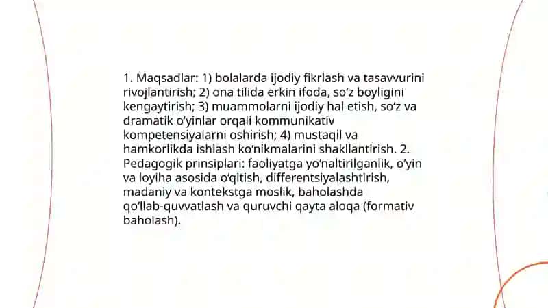 Boshlang‘ich sinf ona tili DTS dastur va darsliklarida kreativ yondashuv 3
