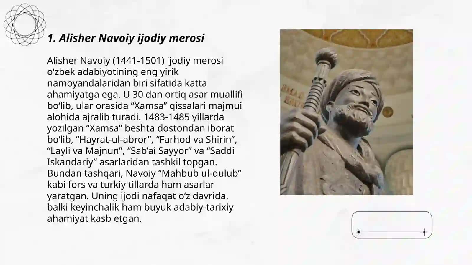 Alisher Navoiy asarlari va bibliografiyaga qõshgan hissasi 3